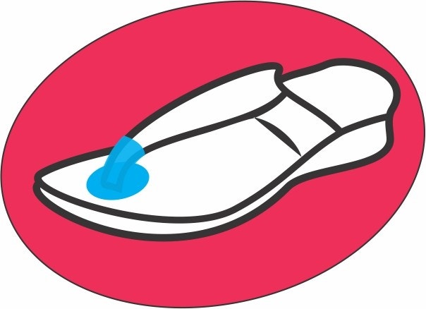 Buy My Feet Gel Thong Sandal Protectors 1 Pair Chemist Direct