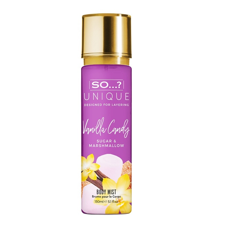 So Unique Vanilla Candy Body Mist 150ml Buy Online in